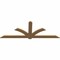 Ekena Millwork Redmond Smooth Timber Gable Bracket, Western Red Cedar, 96"W x 36"H x 1 1/2"D x 5 1/2"F, 9/12 Pitch GBW096X36X0206RED00SWR - alternate 3